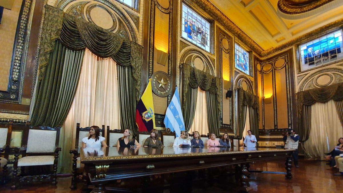 La alcaldesa y algunos concejales presentaron los proyectos.