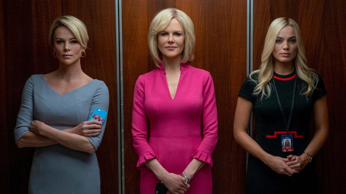 Charlize Theron, Nicole Kidman y Margot Robbie protagonizan esta historia basada en hechos de la vida real.