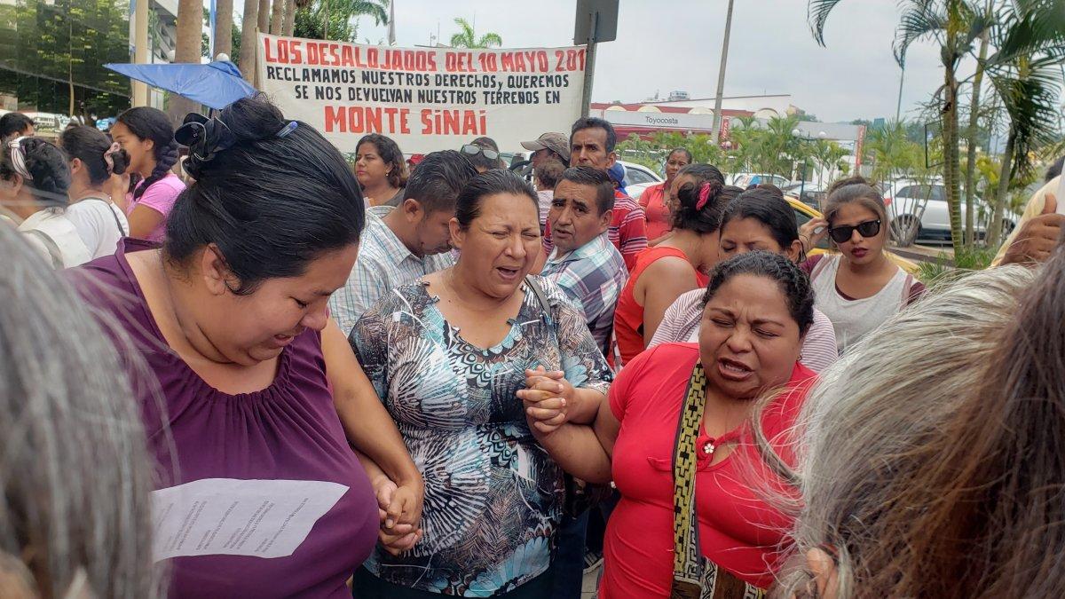 En reiteradas ocasiones habitantes de Monte Sinaí se han acercado al Gobierno Zonal a exigir sus títulos de propiedad.