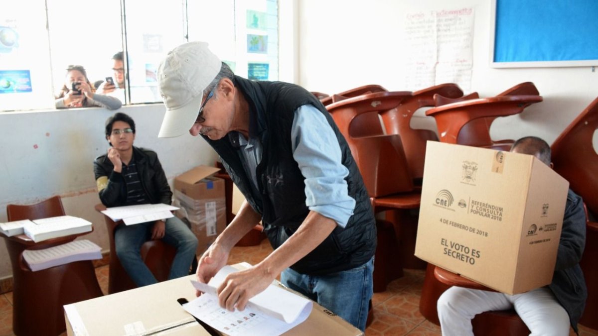 Unos de los parámetros que mide The Economist en su índice es la posibilidad de celebrar elecciones justas y libres