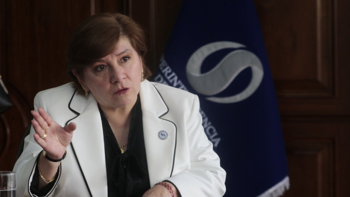 Ruth Arregui superintendenta de Bancos.