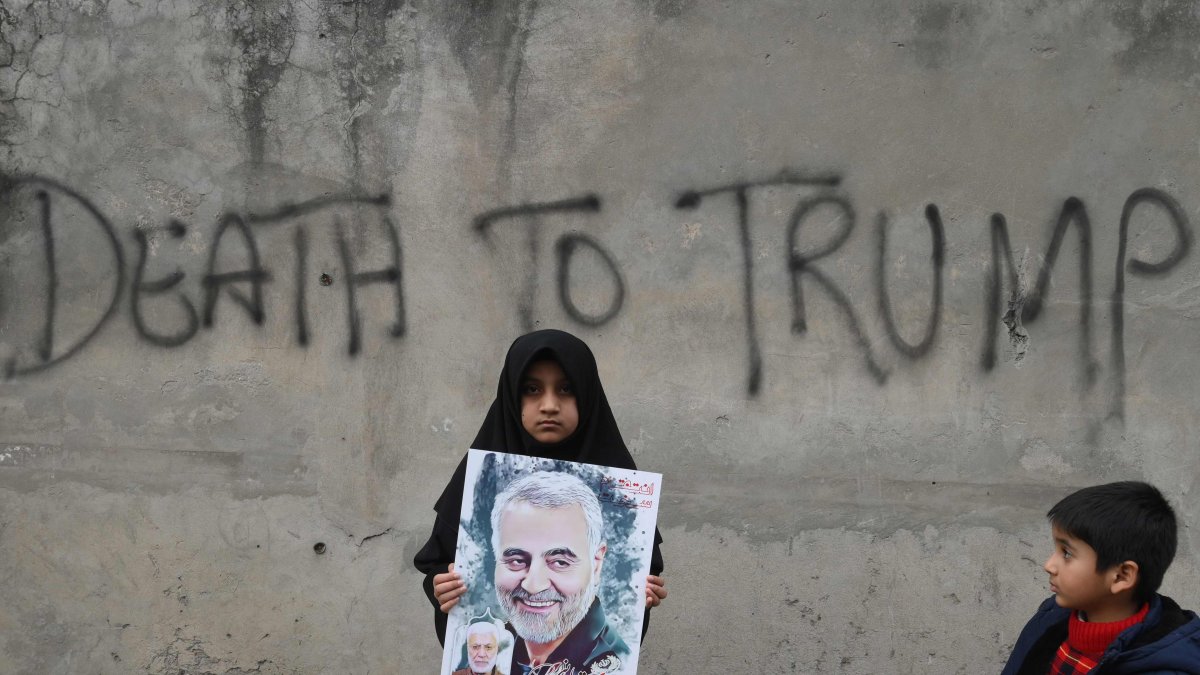 Lahore. Una niña participa en una marcha reciente en Pakistán.

 FILES-US-IRAN-SANCTION-SECURITY-DIPLOMACY