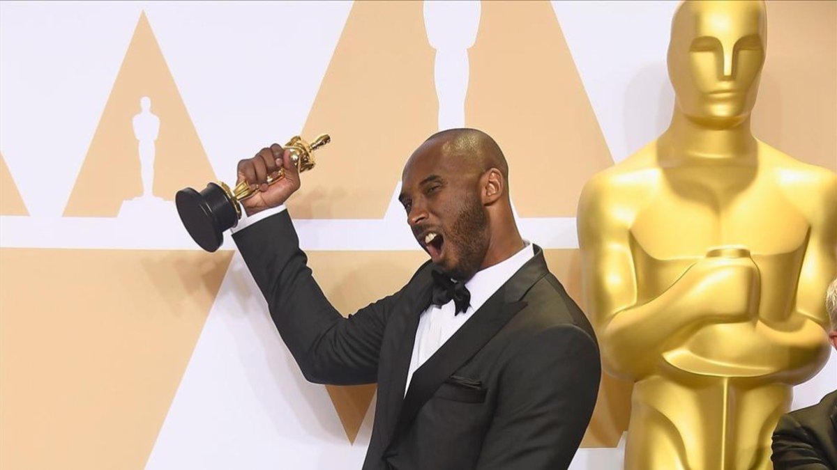 Kobe ganó un Oscar en la categoría al mejor cortometraje de animación por Dear Basketball, en 2018.
