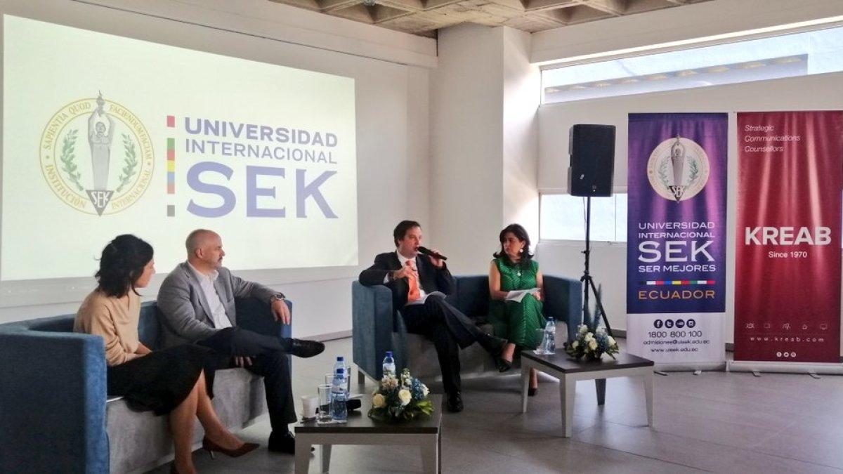 El evento se realizó en la Universidad SEK, al norte de Quito.