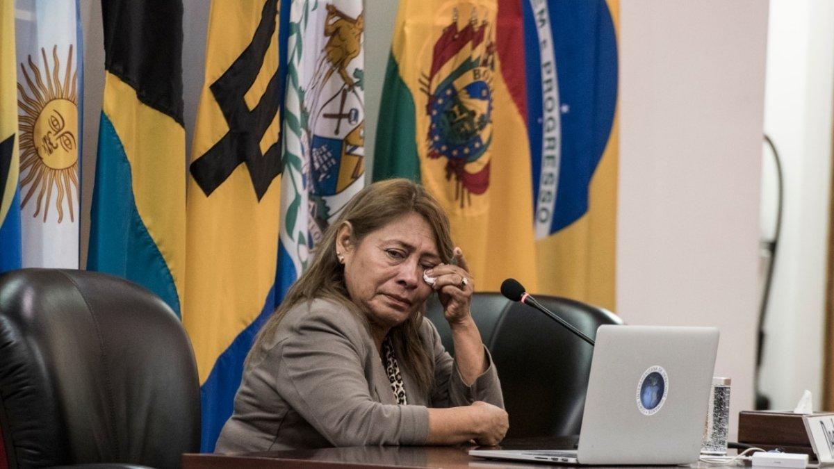 Juicio. Petita Albarracín, madre de Paola, contó una vez más la historia de su hija. Esta vez ante la Corte IDH.