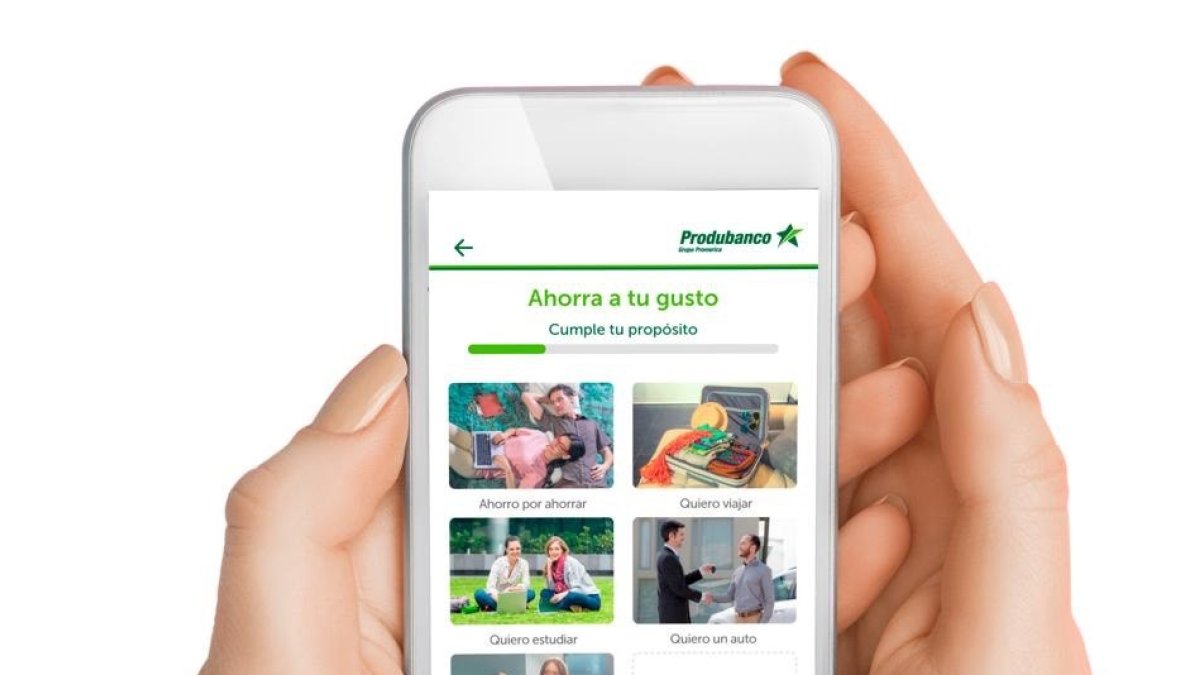 Produbanco lanzó recientemente su nuevo producto para ahorrar.