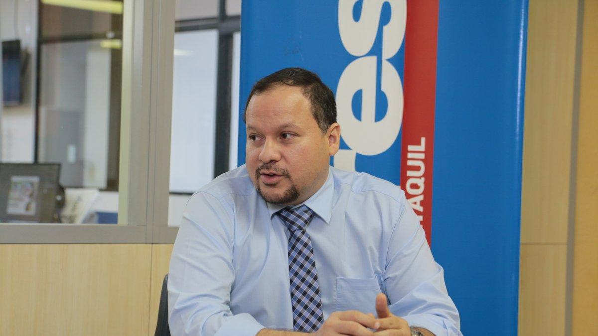 Ernesto Carrasco, presidente de la Federación Médica Ecuatoriana