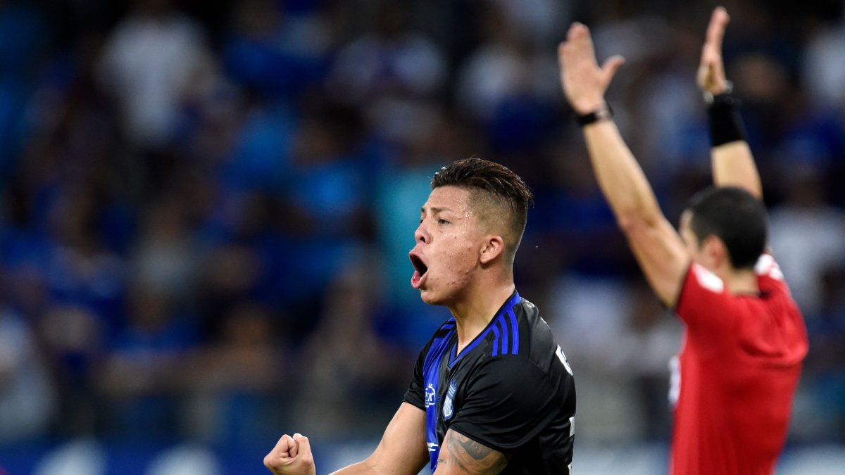 Marlon Mejía, defensa de Emelec, será titular el jueves ante Blooming