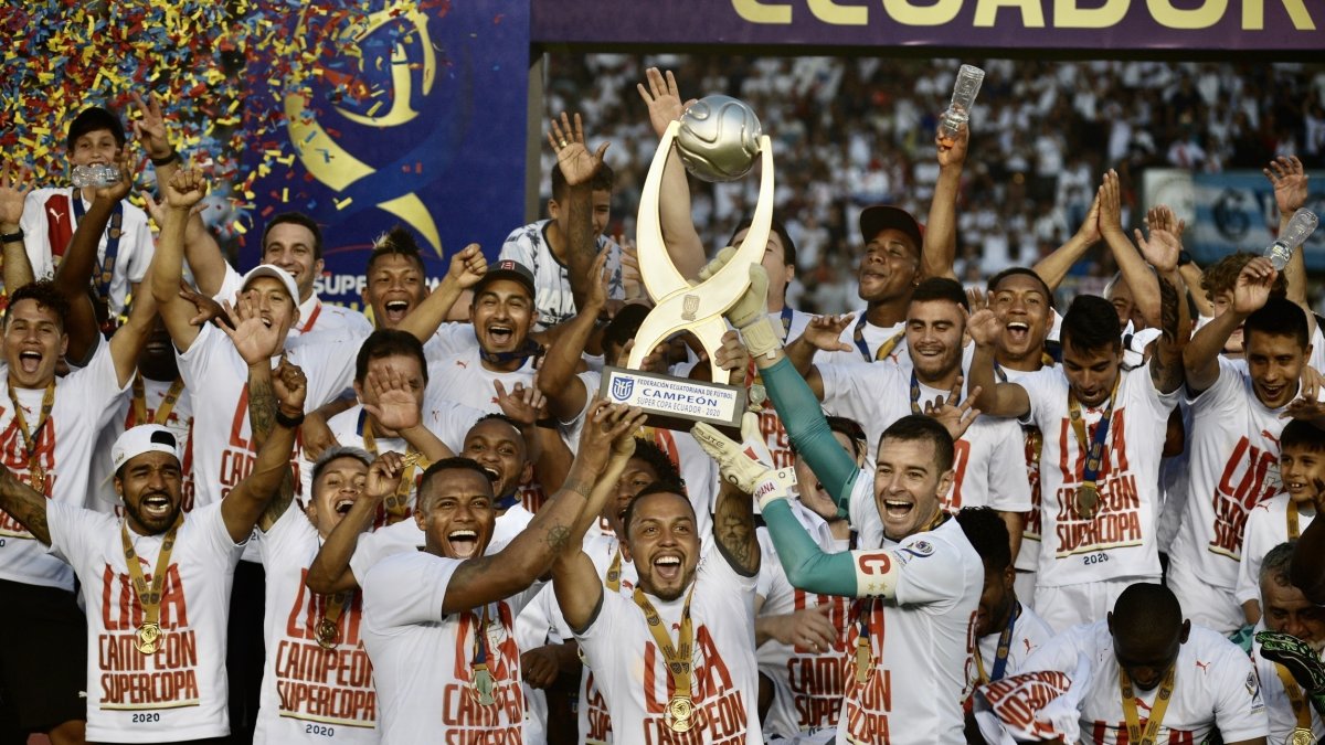Liga de Quito se proclamó campeón de la Supercop Ecuador 2020.