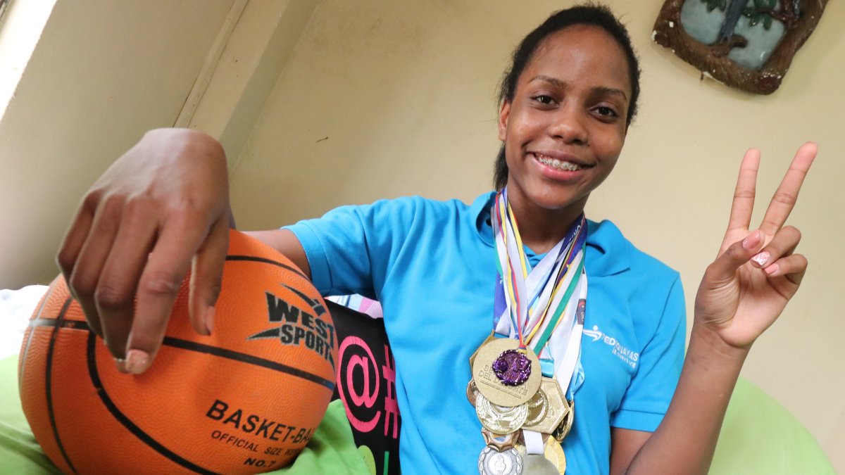 La basquetbolista ecuatoriana Blanca Quiñónez tiene contrato firmado en Italia desde el año pasado.