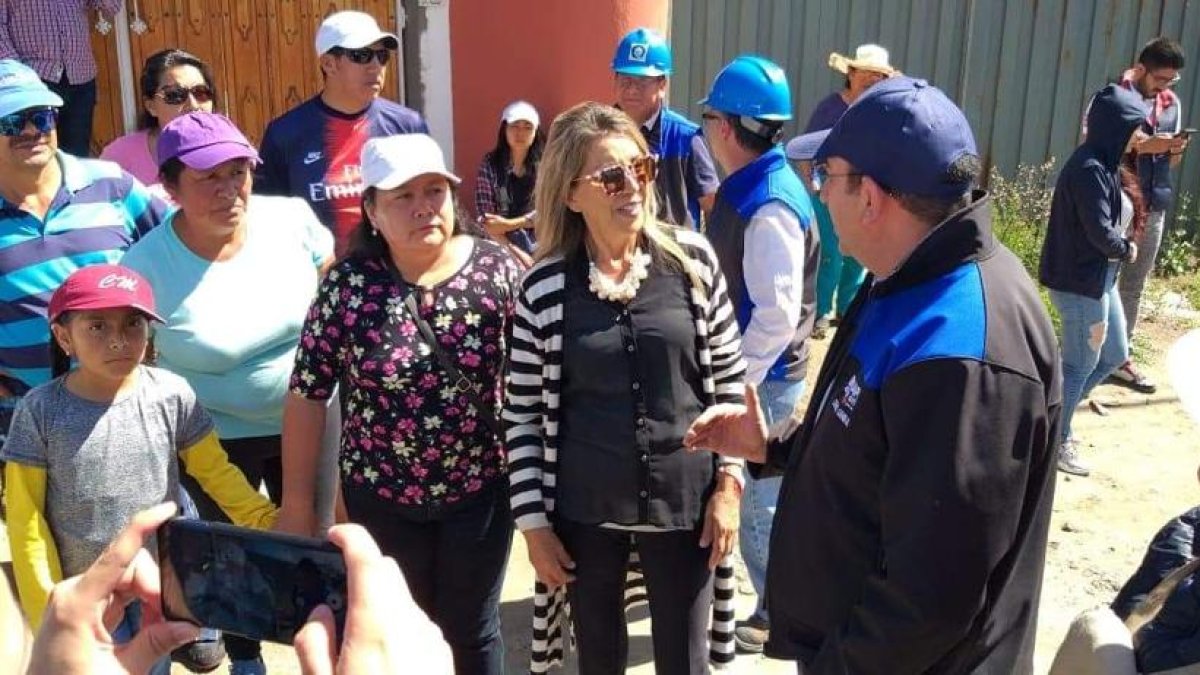 Los moradores socializan el proyecto de separación