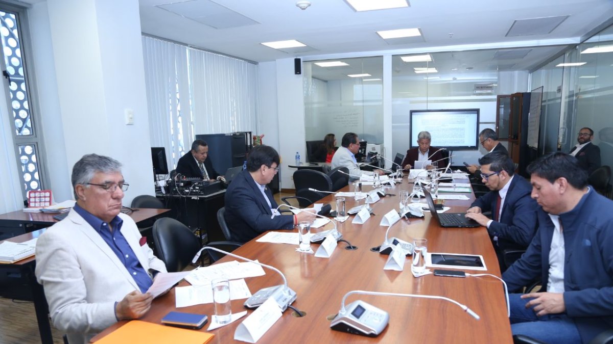 Sesión. El encuentro se desarrolló el 5 de febrero de 2020.