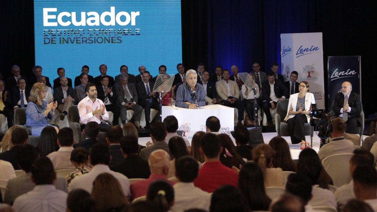 El presidente se refirió al acoso el 31 de enero, en un evento con empresarios en Guayaquil.