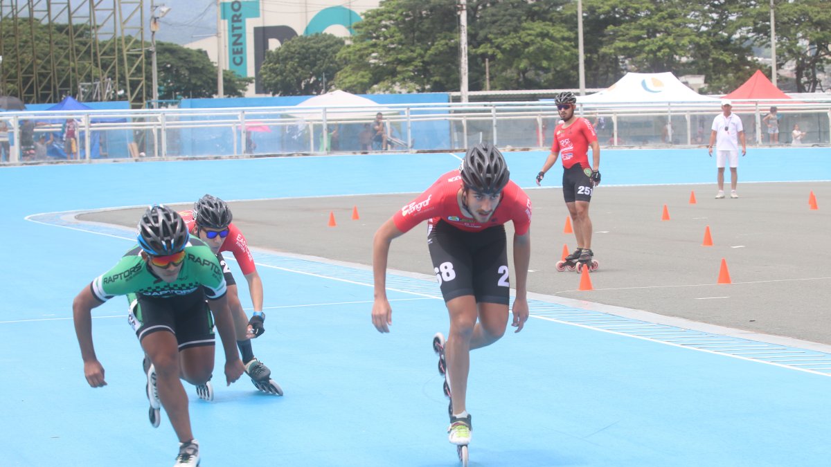 El ranking nacional de patinaje de velocidad se realizó en el complejo de Miraflores.