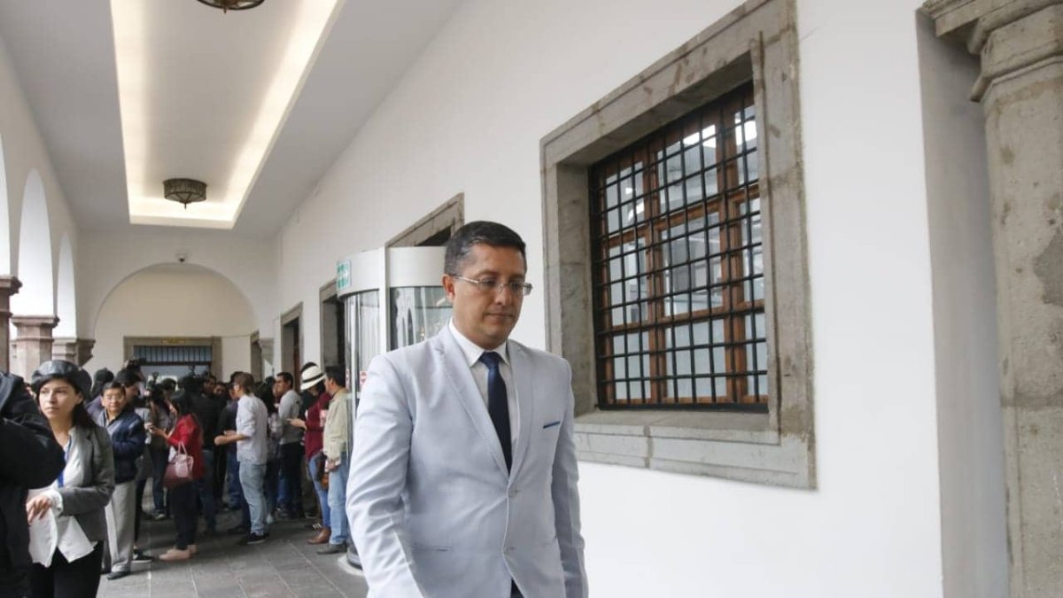 Christian Cruz fue posesionado como presidente del Consejo en agosto de 2019.