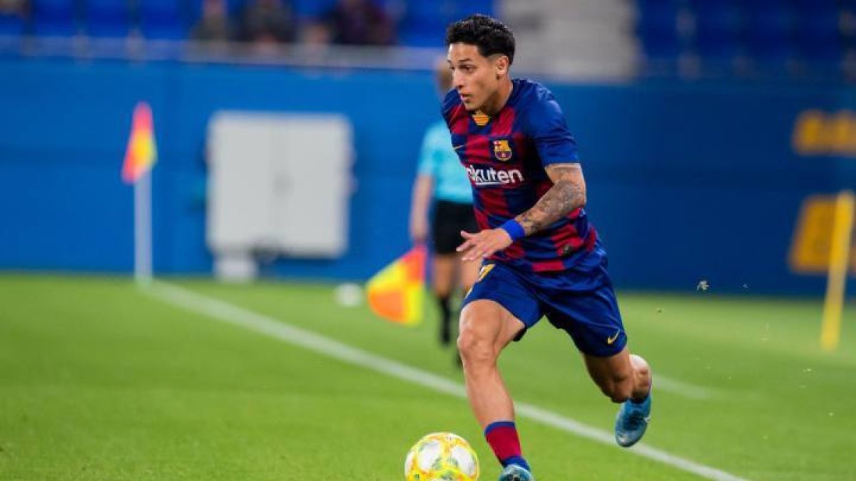 El delantero ecuatoriano del Barça busca llegar al primer plantel.