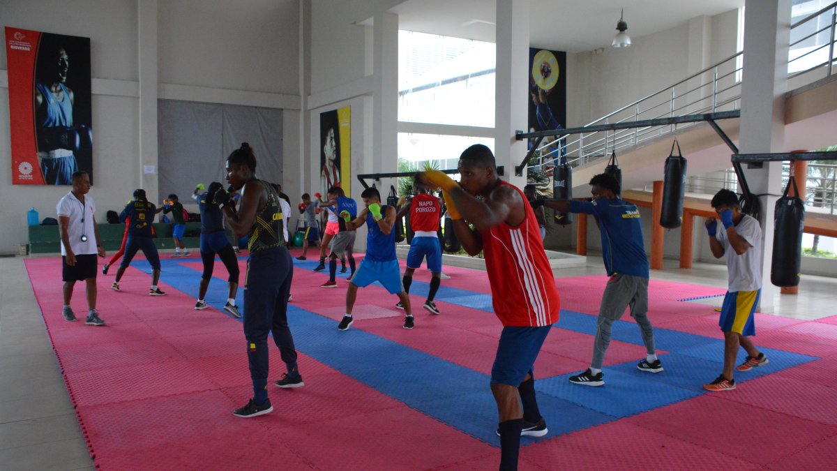 Los 13 púgiles nacionales entrenaron en Napo y Esmeraldas. Mañana viajan a Bogotá, Colombia.