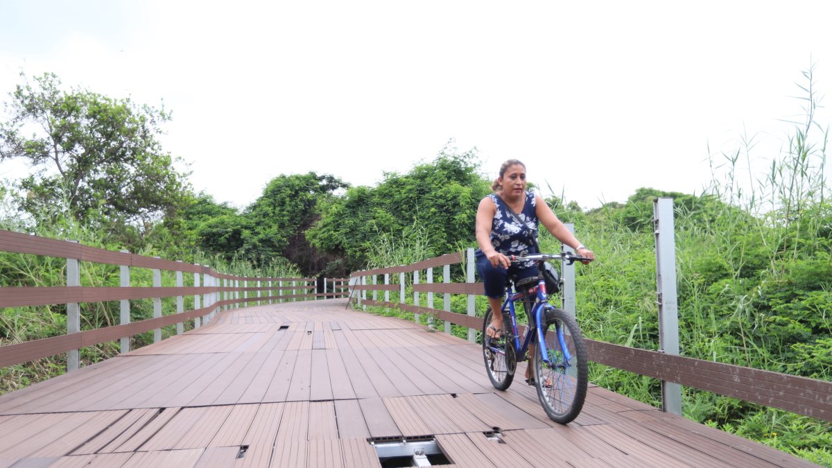 Daño. Como lo publicó EXPRESO, ahora se evidencian también daños en el tramo que conecta a Santay con Guayaquil.