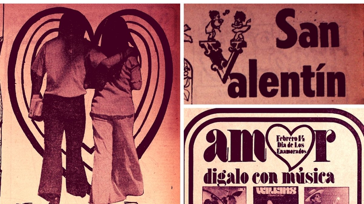 El Día de San Valentín se viene cubriendo desde hace varios años. Las ediciones históricas de Expreso así lo demuestran.