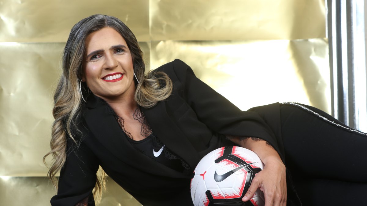 Emily Lima espera llevar a Ecuador a la clasificación del mundial de fútbol femenino.