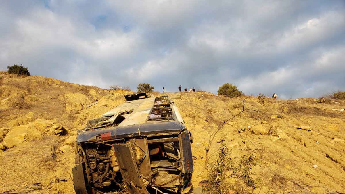 El bus pertenecía a la compañía peruana Divino Niño