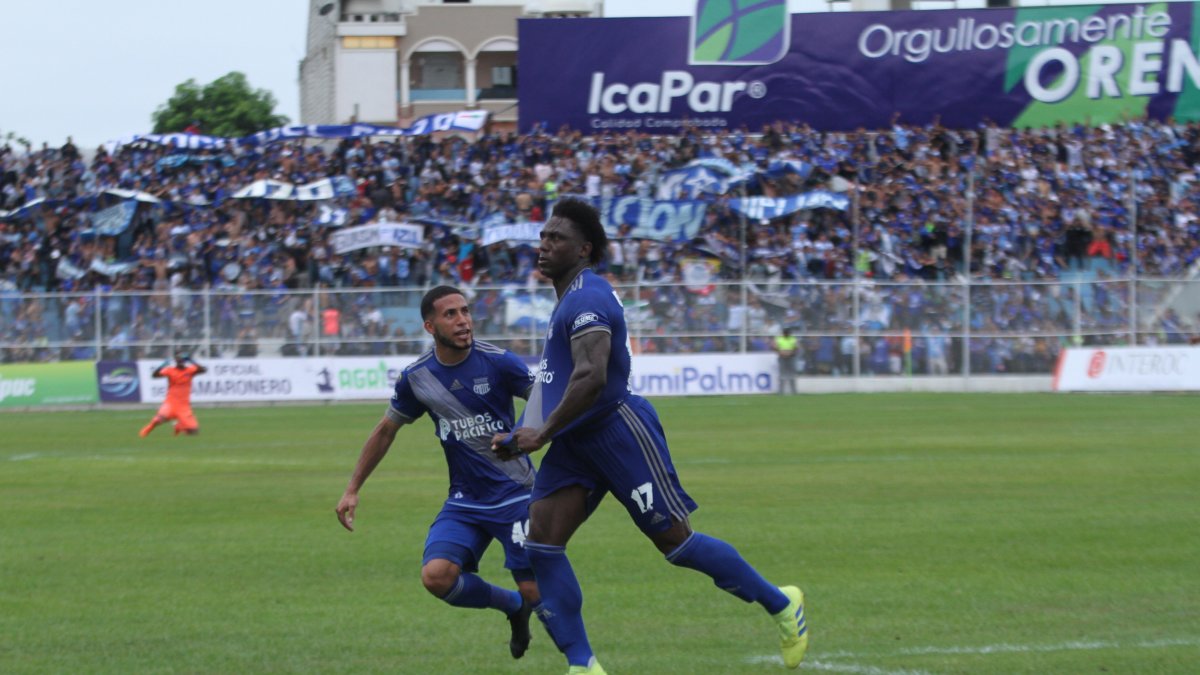 Roberto Ordóñez marcó el gol del empate contra Orense en el 9 de mayo en Machala.