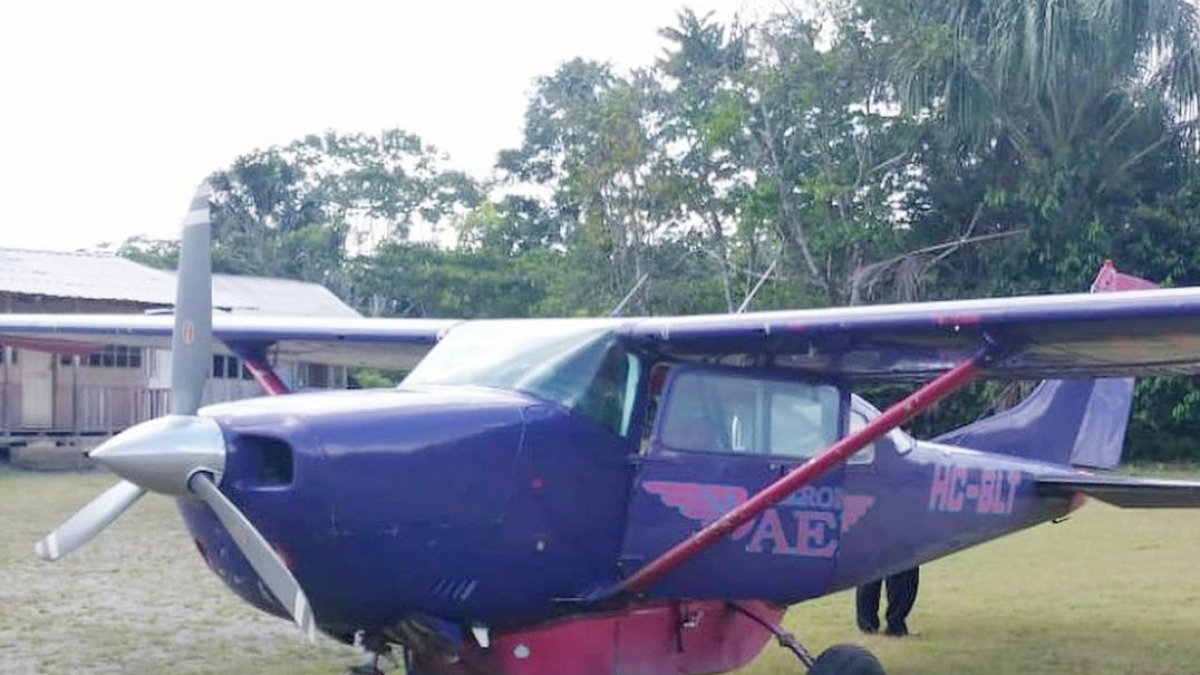 Esta sería la aeronave que sufrió el accidente.