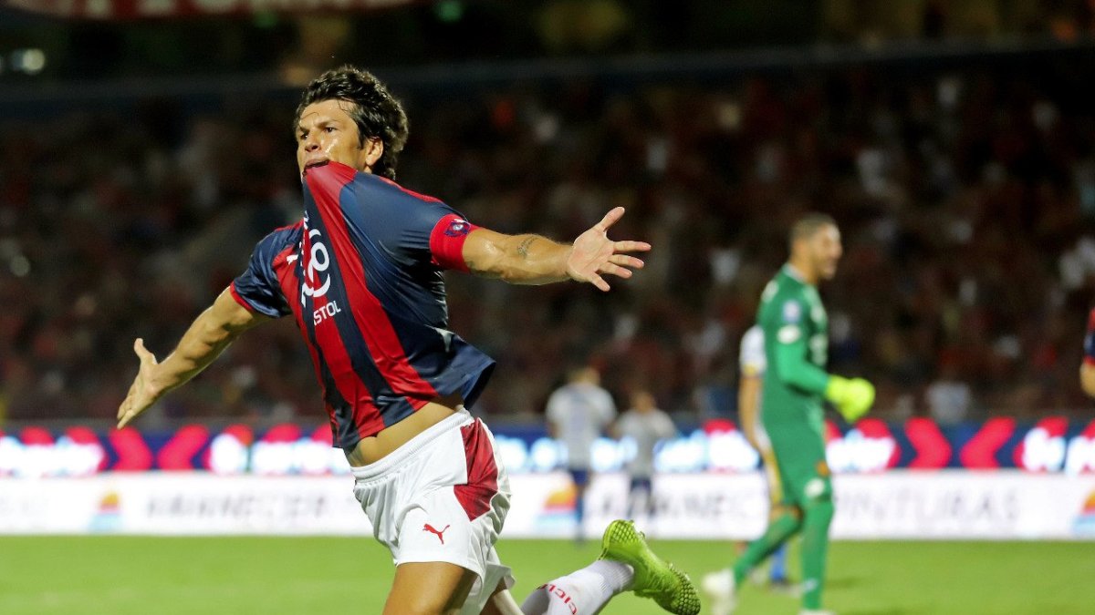 Nelson Haedo Valdez, una de las figuras de Cerro Porteño.