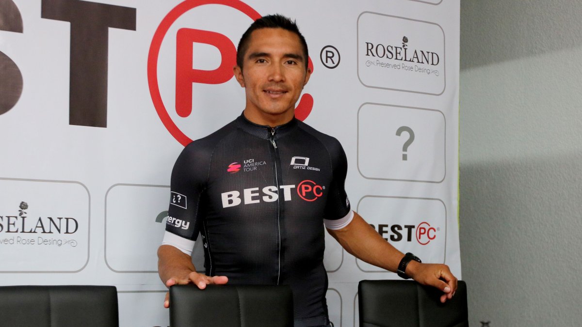 El exprimentado ciclista Byron Guamá fichó esta temporada por el Team Best PC.