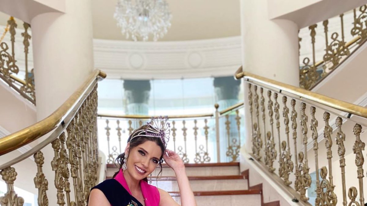 Cristina Hidalgo, la actual Miss Ecuador.
