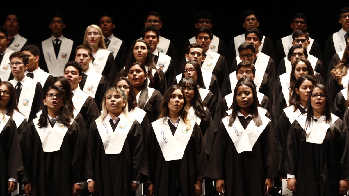 Los estudiantes copolinos compartieron el último evento juntos, antes de abandonar el colegio para iniciar una nueva etapa académica.