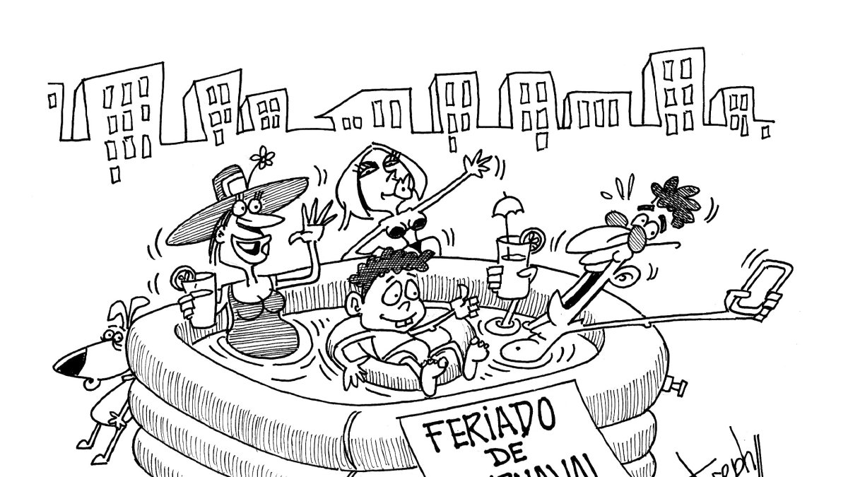 En el mar, en la montaña o ...en la casa.