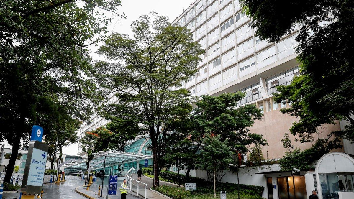SAO PAULO. Hospital Albert Einstein, donde fue detectado este martes lo que sería el primer caso de coronavirus en Brasil.