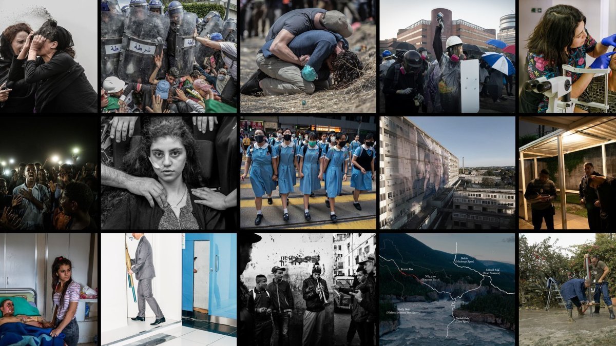 Algunas de las fotos seleccionadas para el evento World Press Photo 2020.