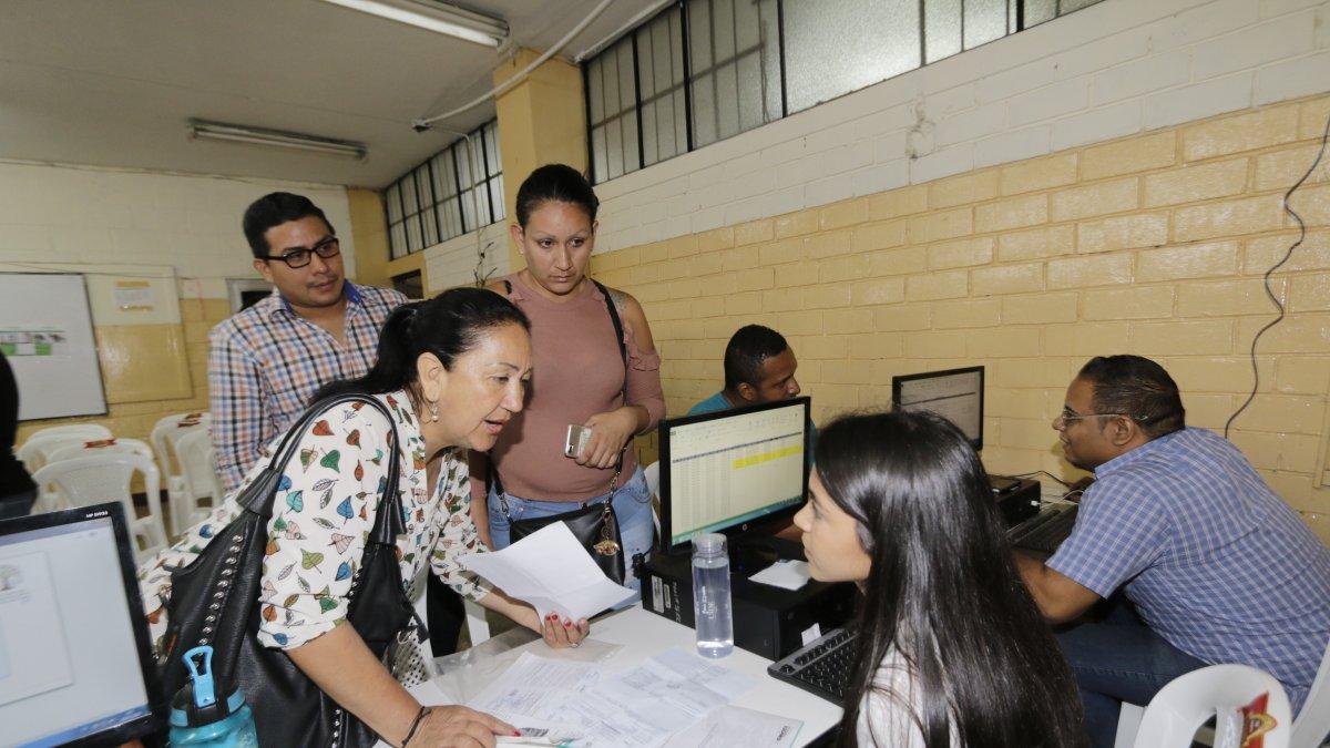 Los padres de familia inscribieron a sus hijos del 25 de noviembre de 2019 al 18 de enero de 2020.