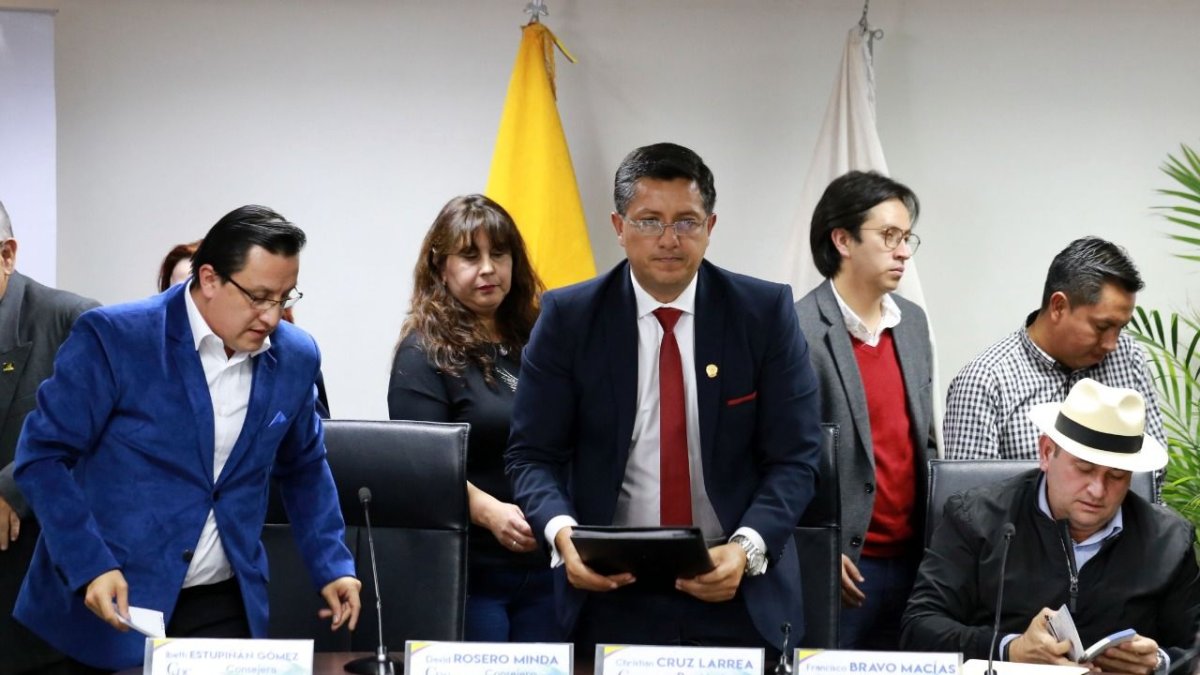 El jueves el presidente el CPCCS, Christian Cruz, salió a rechazar la reactivación de la propuesta para eliminar el organismo.