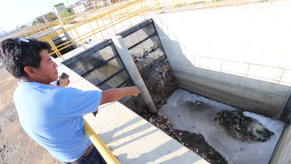 El sistema de alcantarillado pluvial de Salinas cubre tan solo al 15 % de la cabecera cantonal.