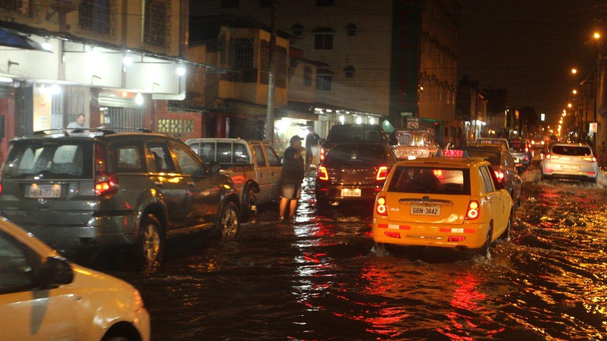 Hecho. Las lluvias de la semana pasada generaron varios estragos en el Puerto Principal.