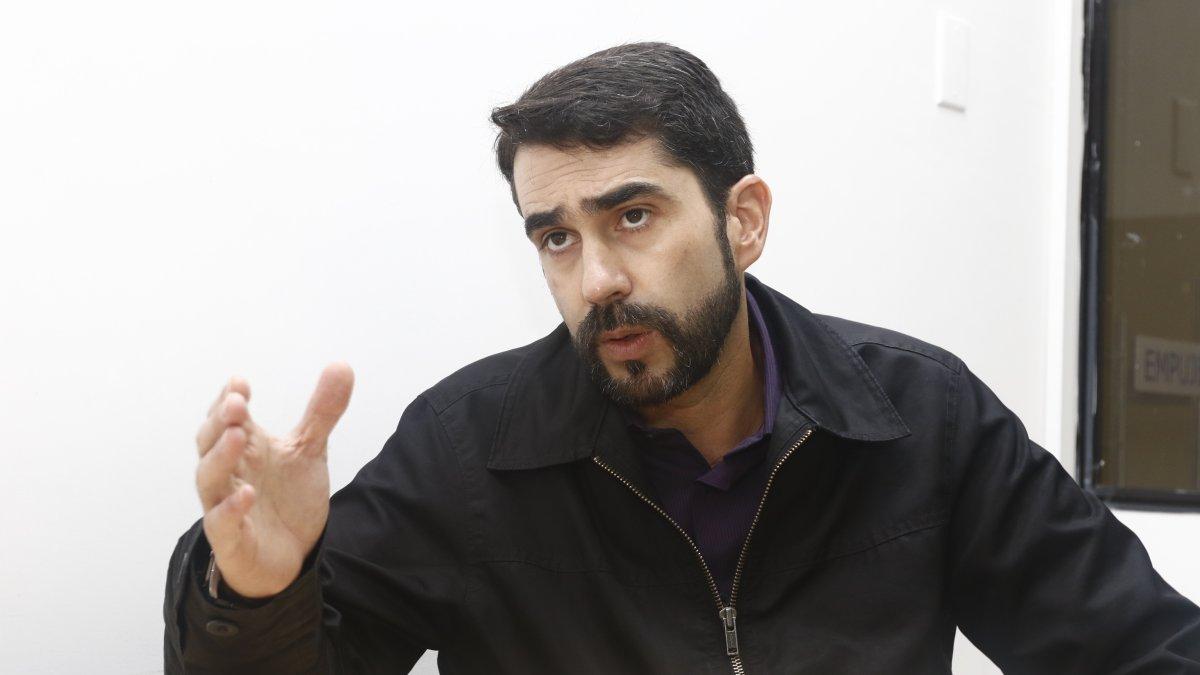 Carlos Julio Jaramillo durante la entrevista con EXPRESO.