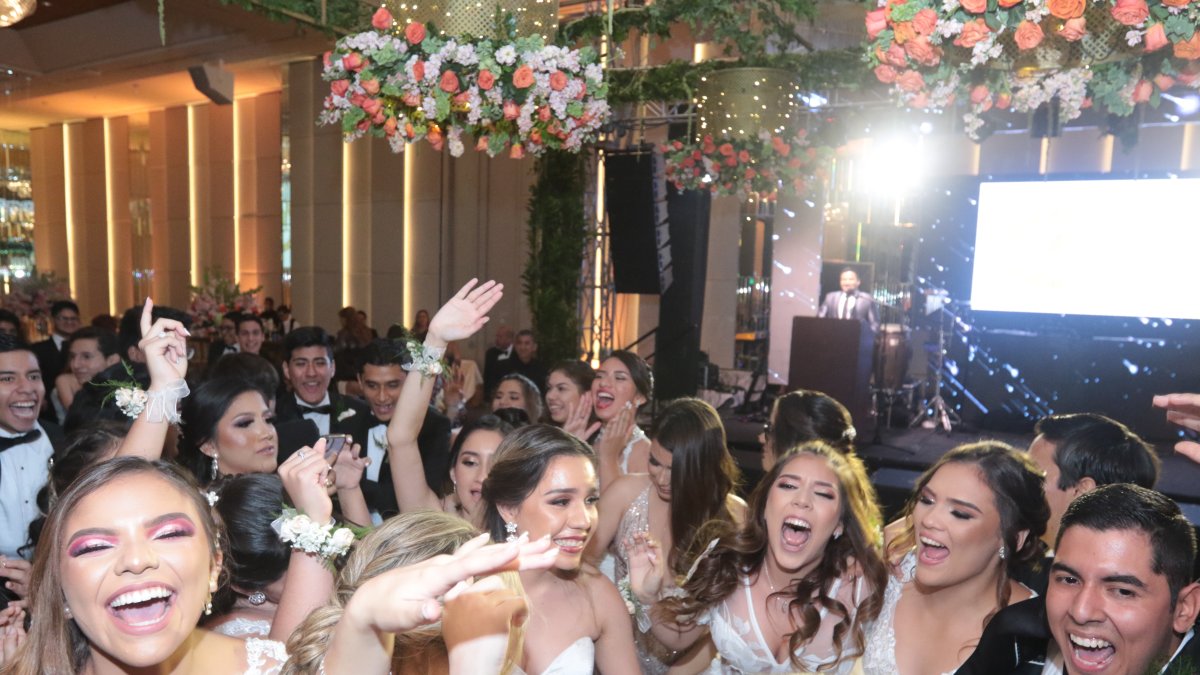 Durante toda la noche, los chicos dejaron en evidencia su alegría.