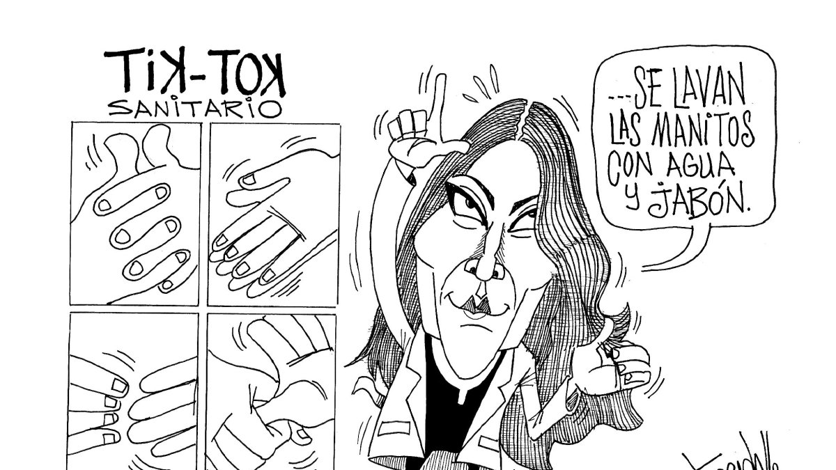 ...vuelve al agua y el jabón