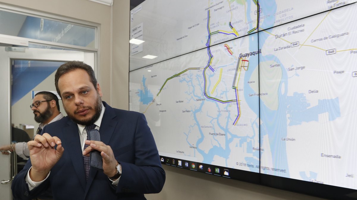 Andrés Roche, gerente de la ATM, en una entrevista.