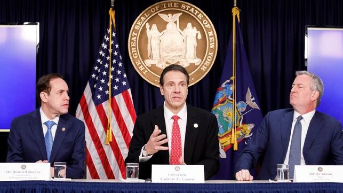 El anuncio de los nuevos casos suma un total de seis contagiados en el estado de Nueva York.