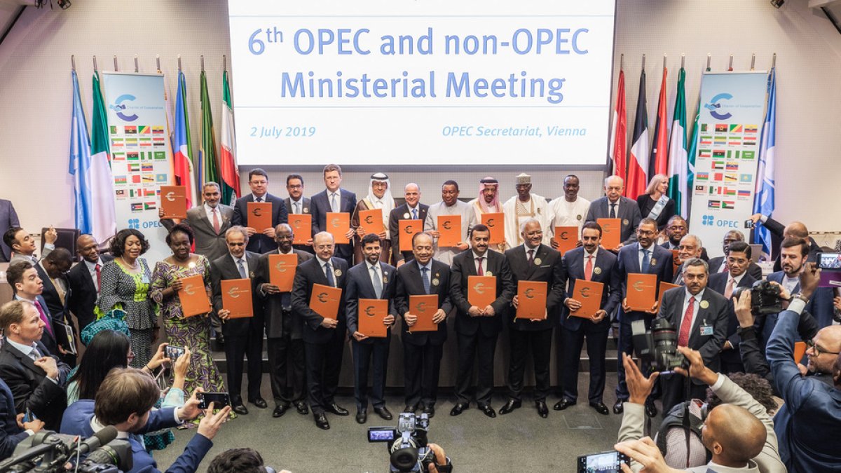 Ecuador ya no es parte de la OPEP. La foto corresponde a una reunión ministerial de julio de 2019.