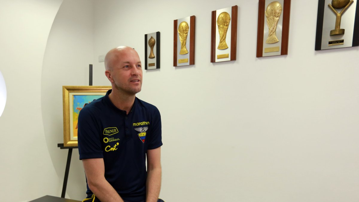 Jordi Cruyff charló con EXPRESO en la Casa de la Selección, donde prepara el debut con la Tricolor.