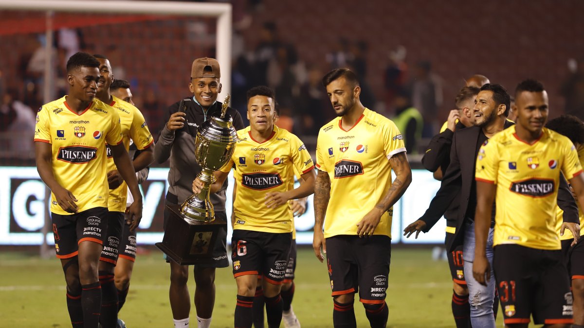 Barcelona ganó la Copa Alberto Spencer el presente año en el estadio Rodrigo Paz.