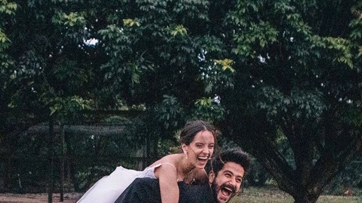 Camilo y Evaluna se casaron en Miami en una ceremonia íntima.