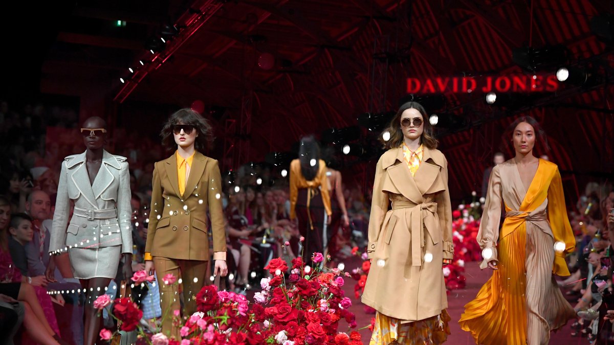 Pasarela de la casa de moda Chloe en el Melbourne Fashion Festival en Australia.