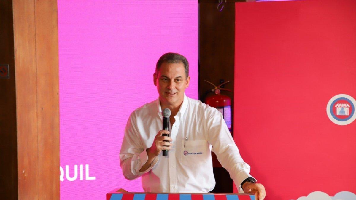 Ángelo Caputi, presidente de ejecutivo del Banco Guayaquil.