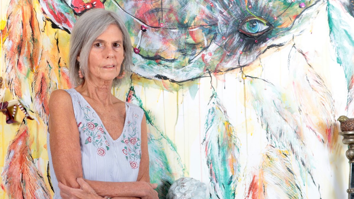 Artista guayaquileña Joyce Rose.